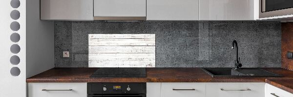 Cooker splashback Wooden wall