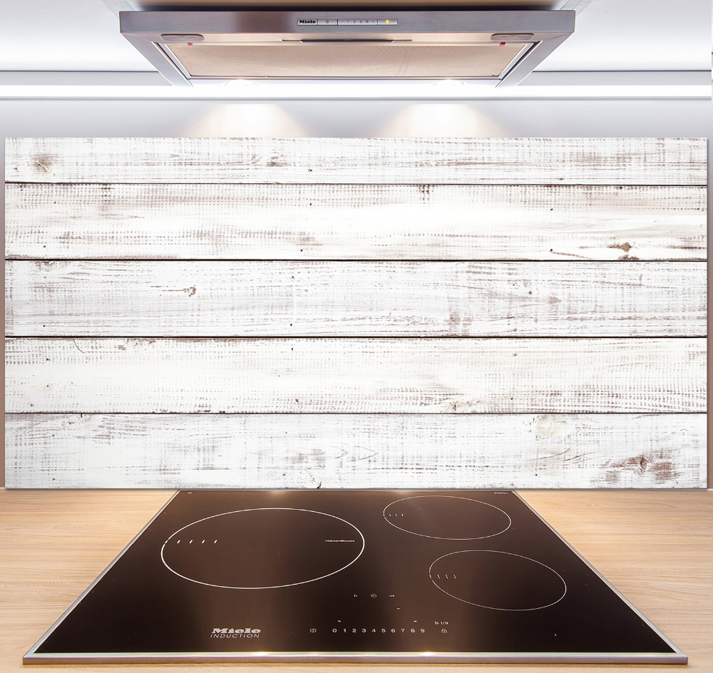 Cooker splashback Wooden wall