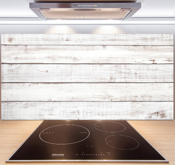 Cooker splashback Wooden wall