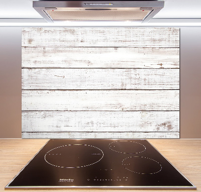 Cooker splashback Wooden wall