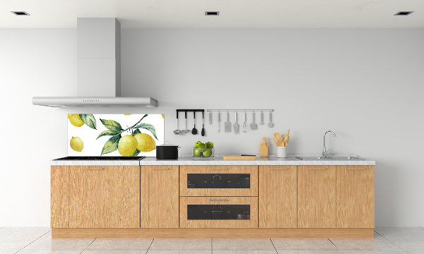 Kitchen splashback Lemons