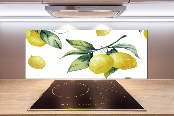 Kitchen splashback Lemons