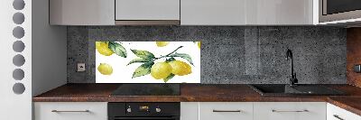 Kitchen splashback Lemons