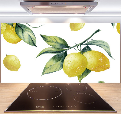 Kitchen splashback Lemons