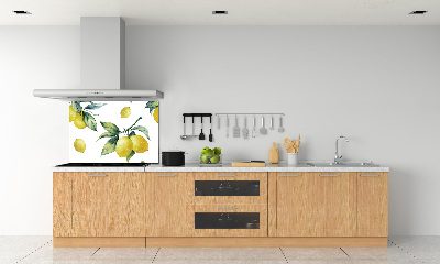 Kitchen splashback Lemons