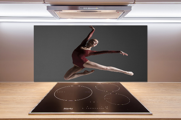 Cooker splashback Modern dance