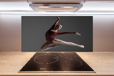 Cooker splashback Modern dance