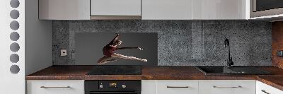 Cooker splashback Modern dance