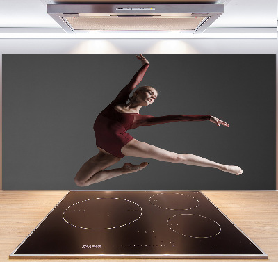 Cooker splashback Modern dance