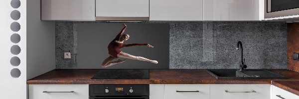 Cooker splashback Modern dance