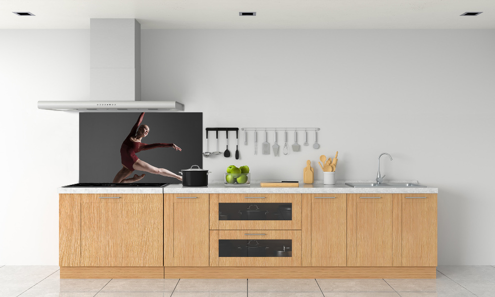 Cooker splashback Modern dance