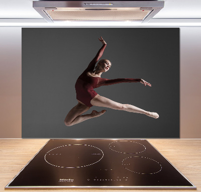 Cooker splashback Modern dance