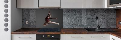 Cooker splashback Modern dance