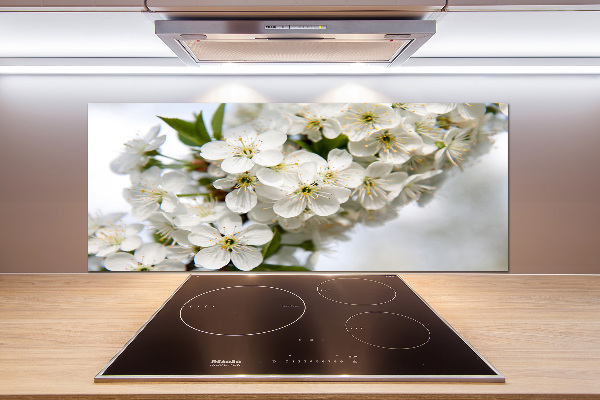 Cooker splashback Cherry blossoms