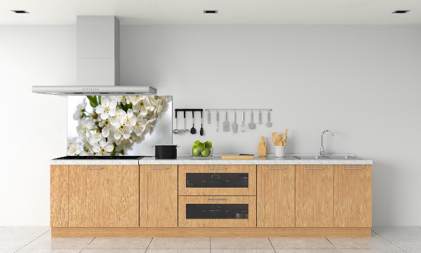 Cooker splashback Cherry blossoms