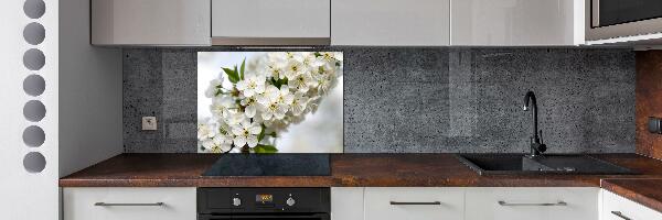 Cooker splashback Cherry blossoms