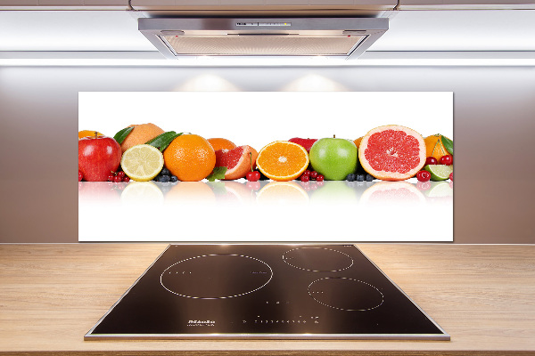 Kitchen splashback Colorful fruit