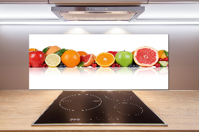 Kitchen splashback Colorful fruit