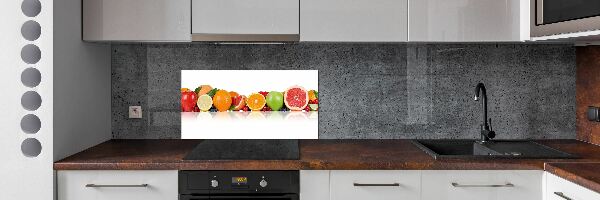 Kitchen splashback Colorful fruit