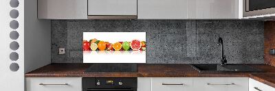 Kitchen splashback Colorful fruit