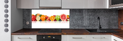 Kitchen splashback Colorful fruit