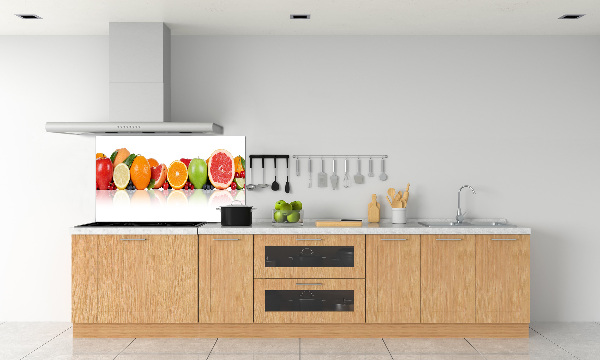 Kitchen splashback Colorful fruit