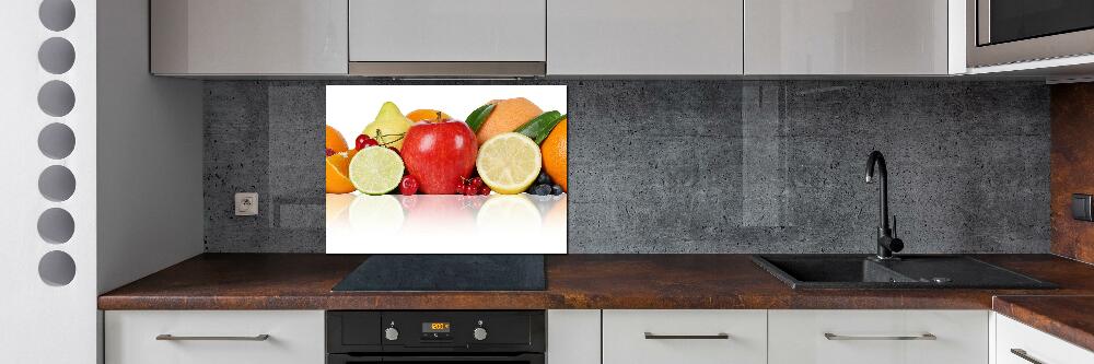 Kitchen splashback Colorful fruit