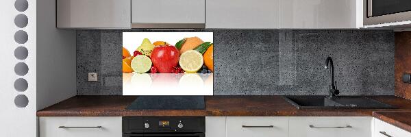 Kitchen splashback Colorful fruit