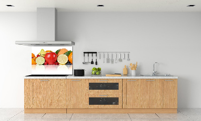 Kitchen splashback Colorful fruit