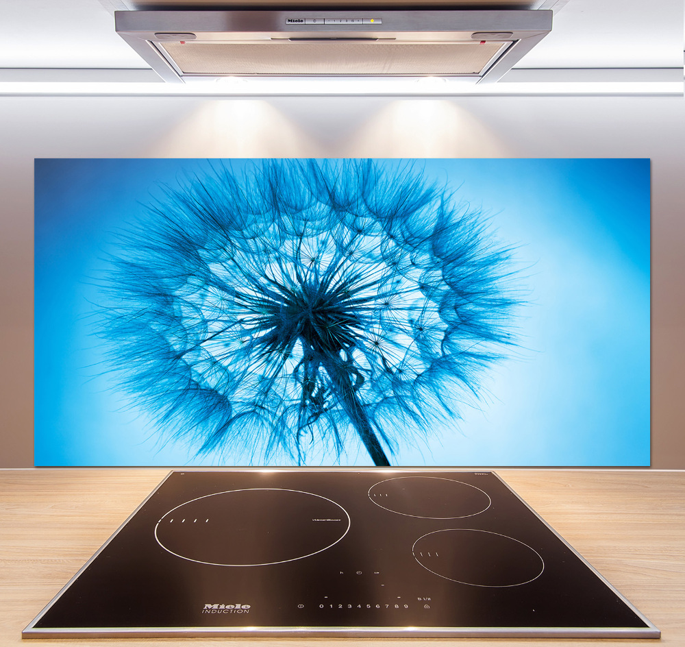 Cooker splashback Dandelion