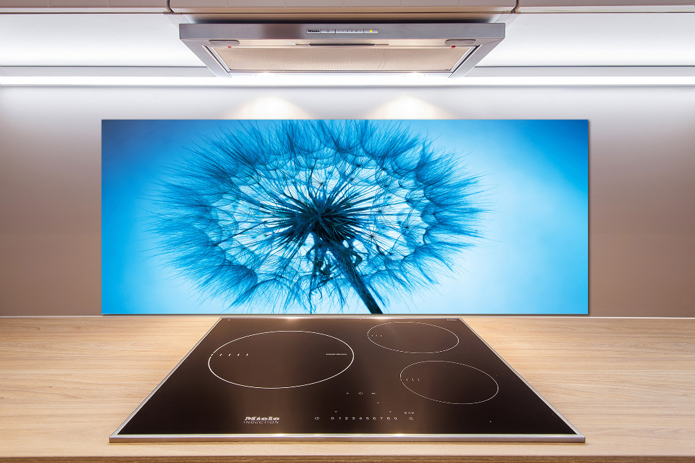 Cooker splashback Dandelion