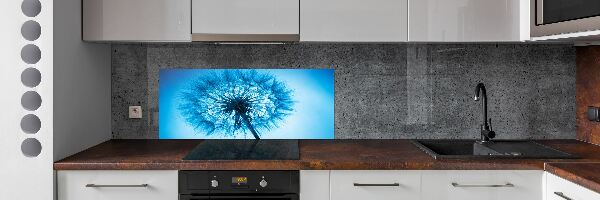 Cooker splashback Dandelion