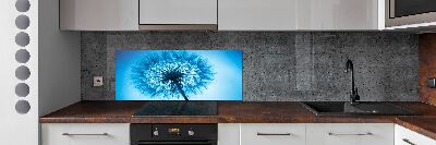 Cooker splashback Dandelion