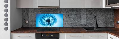 Cooker splashback Dandelion