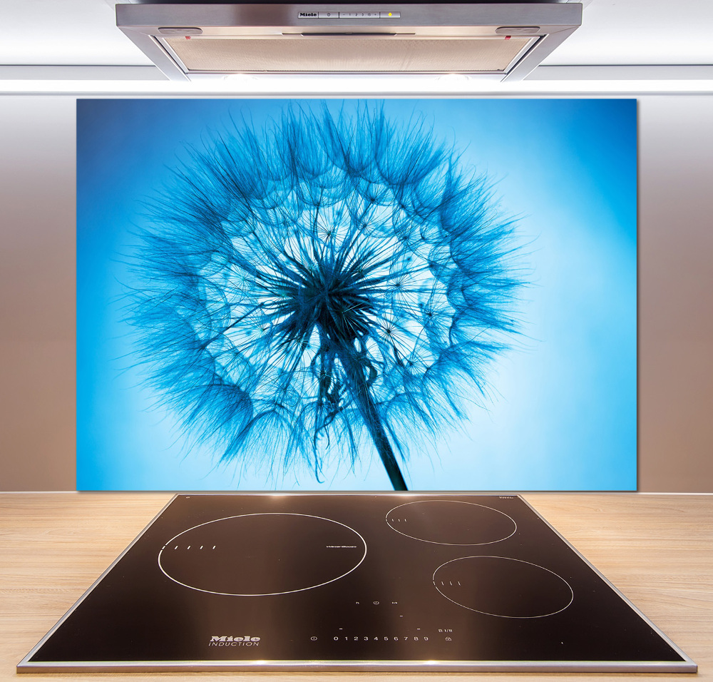 Cooker splashback Dandelion