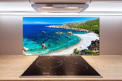 Kitchen splashback Sea bay