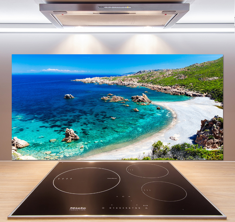 Kitchen splashback Sea bay