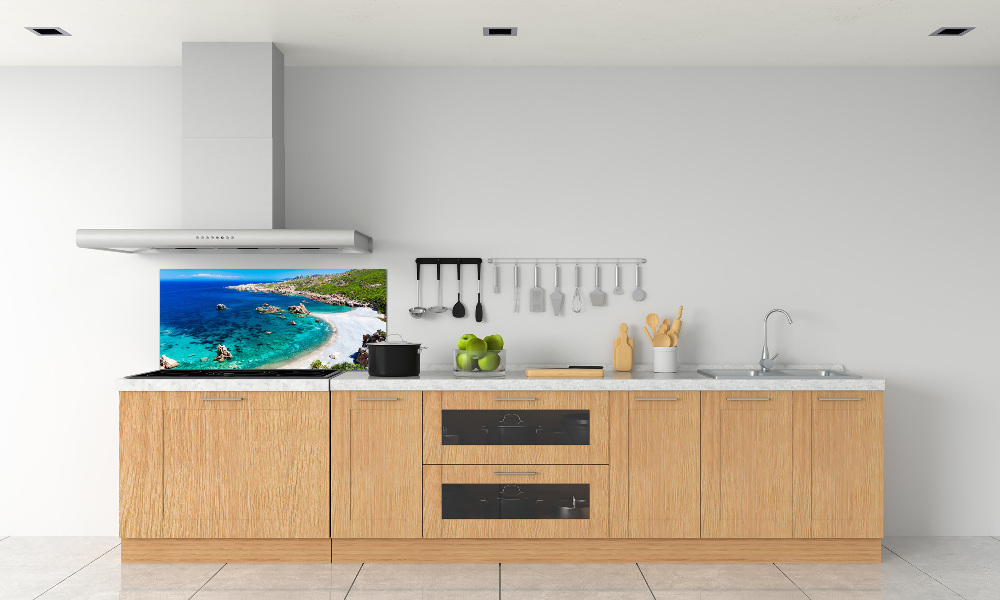 Kitchen splashback Sea bay