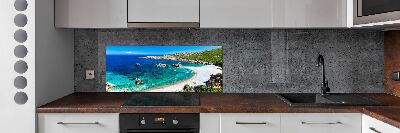 Kitchen splashback Sea bay