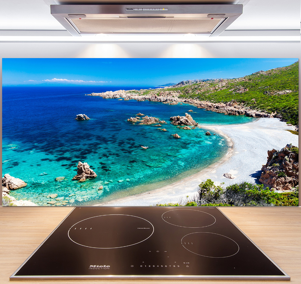 Kitchen splashback Sea bay