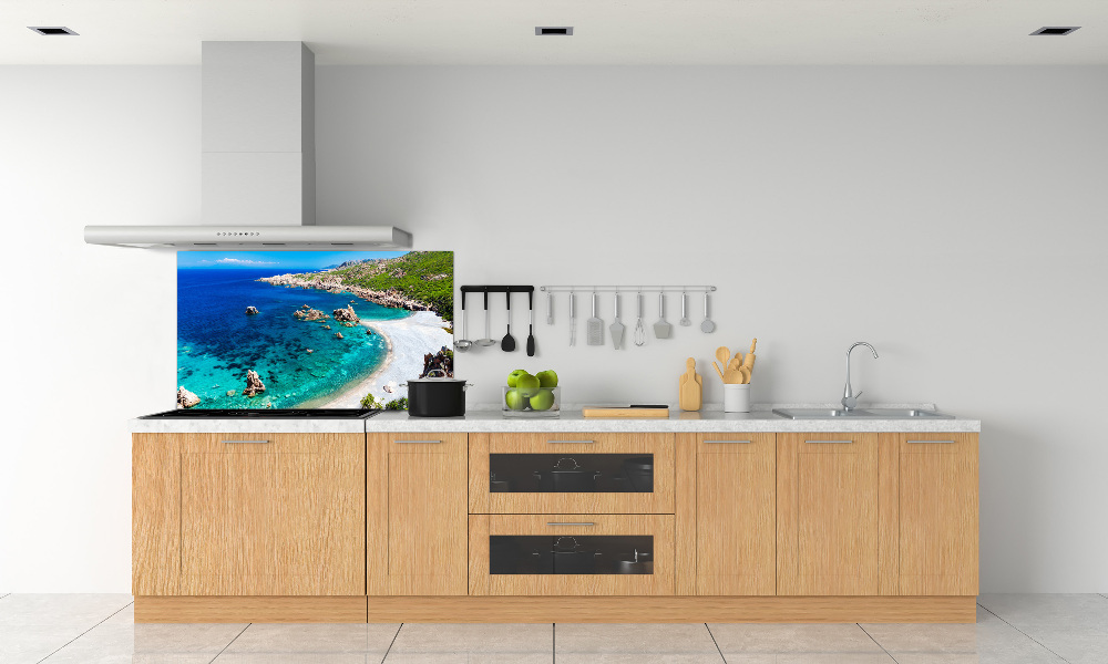 Kitchen splashback Sea bay