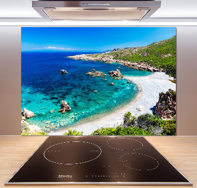 Kitchen splashback Sea bay