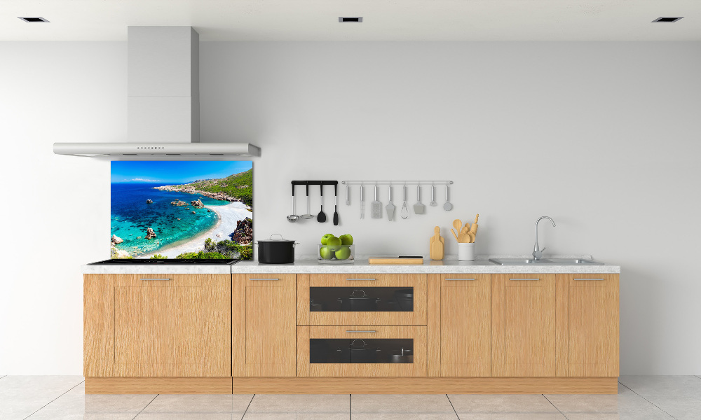 Kitchen splashback Sea bay