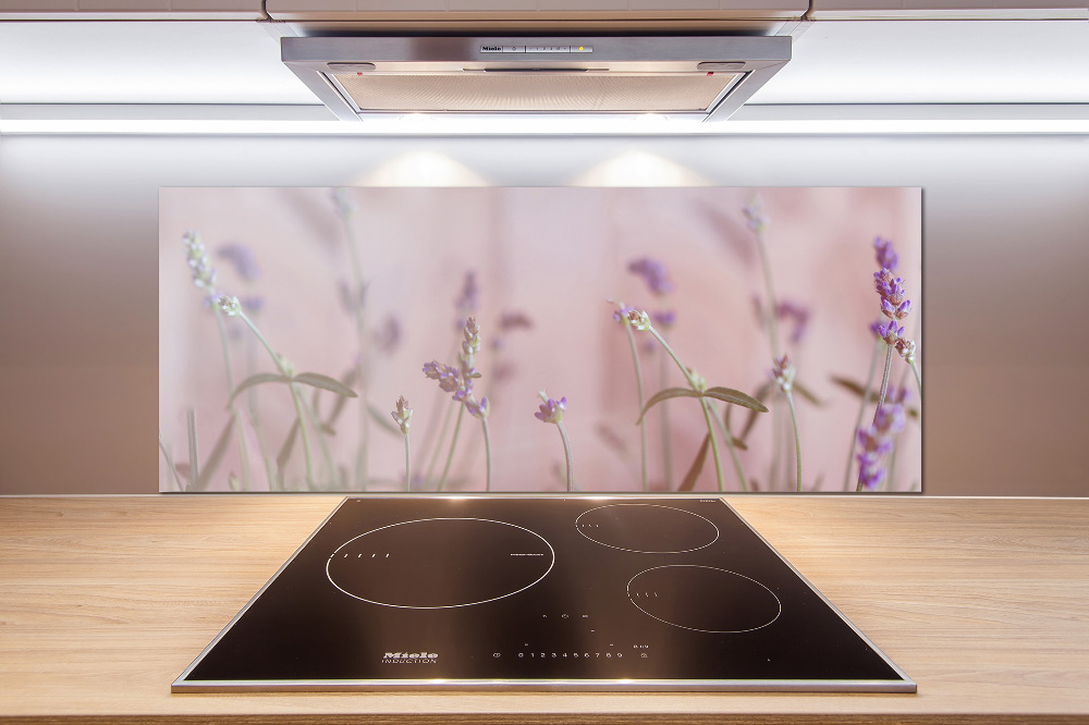 Cooker splashback Lavender