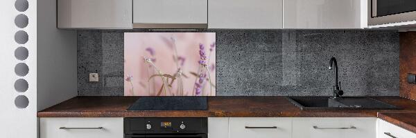 Cooker splashback Lavender