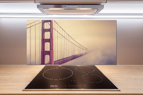 Cooker splashback San Francisco bridge