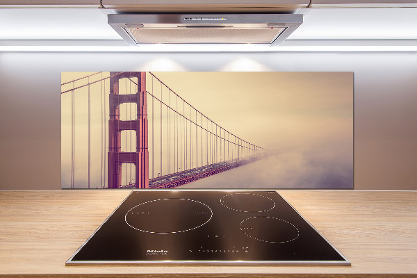 Cooker splashback San Francisco bridge