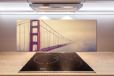 Cooker splashback San Francisco bridge