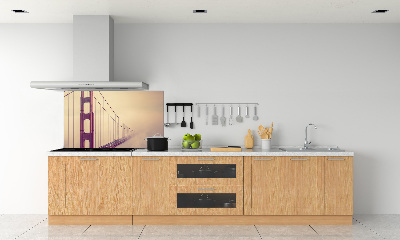 Cooker splashback San Francisco bridge