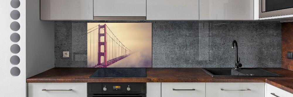 Cooker splashback San Francisco bridge